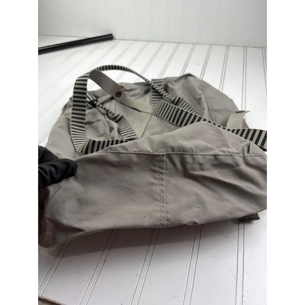 Fjällräven Kånken Fog Gray Striped Water Resistant BackPack Unisex